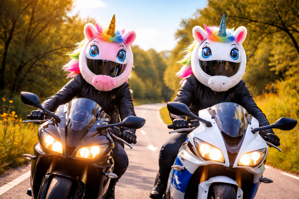 balade moto solidaire avec l'association emt17