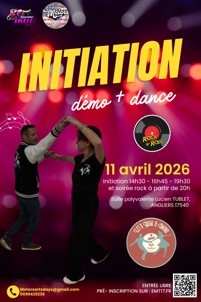 initiation rocknroll à angliers lors du motord arts days